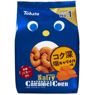 東ハト　ソルティキャラメルコーン　67g×12個