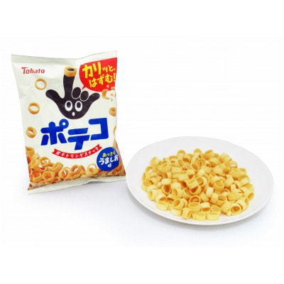 東ハト　ポテコ　うましお味　67g×12個