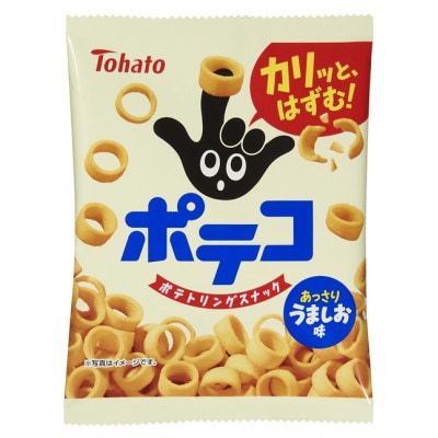 東ハト　ポテコ　うましお味　23g×28個