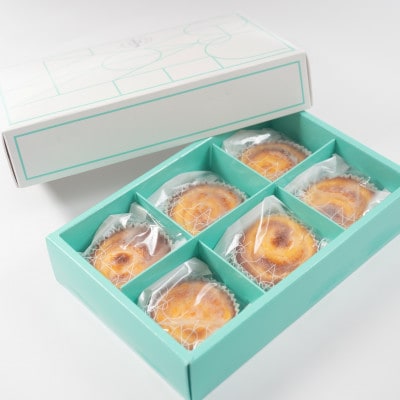 窯焼きかすたぁどケーキ6個入