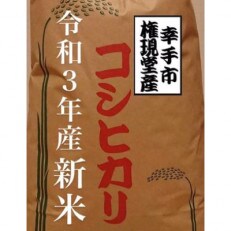 埼玉県幸手市権現堂産お米 コシヒカリ 玄米10kg 令和3年産