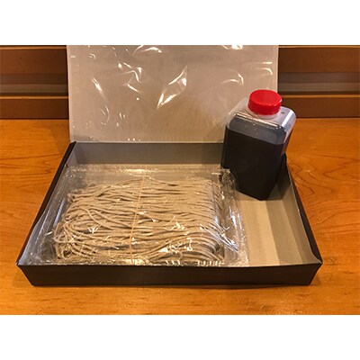 幸手市「権兵衛」打ちたて石臼引き生蕎麦 (3人前・特製つゆ付)