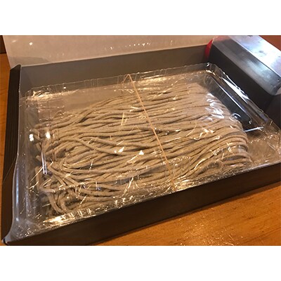 幸手市「権兵衛」打ちたて石臼引き生蕎麦 (3人前・特製つゆ付)