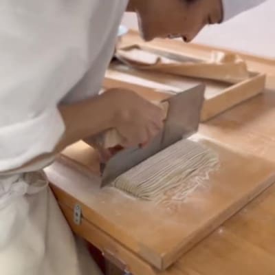 幸手市「権兵衛」打ちたて石臼引き生蕎麦【揚げ蕎麦】