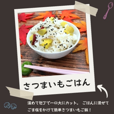 【毎月定期便】訳あり!紅はるか冷凍焼芋1.2kg+おすすめ品種焼芋200g(合計約1.4kg)全3回