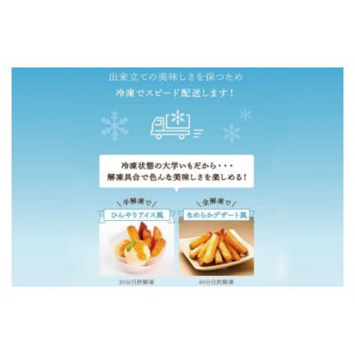 らぽっぽファーム【工場直送】美腸大学いも1kg　CQ-19