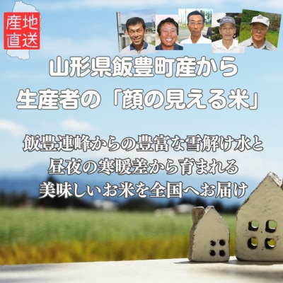 【生産者の顔が見える米】令和7年飯豊町産　はえぬき10kg【白米】