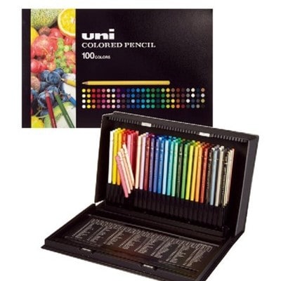 Uni colorペンシル 100色セット