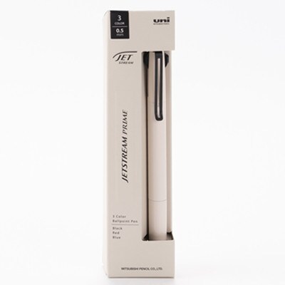 【飯豊町・川西町共通返礼品】JETSTREAM3色 ベージュ/Hi uni アートセット