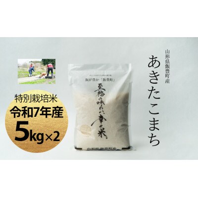 【令和7年産】至福の味わい、幸せ米。「あきたこまち」精米 5kg×2