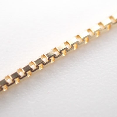 K18 ベネチアンブレスレット18cm	造幣局検定マーク付き
