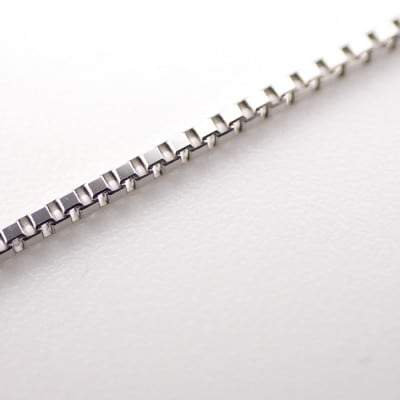 PT850 ベネチアンブレスレット18cm 造幣局検定マーク付き