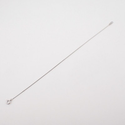 PT850 ベネチアンブレスレット18cm 造幣局検定マーク付き