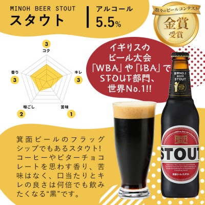箕面ビール2種6本Aセット