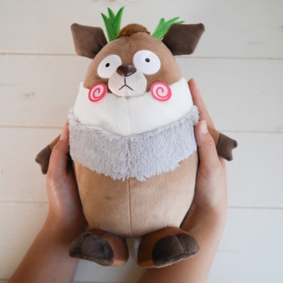 菰野町観光協会公式PRキャラクター「こもしか」ぬいぐるみ