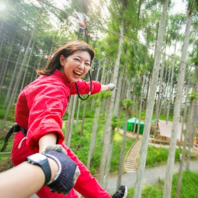 オドルの森　ジップトリップコース1名様利用券