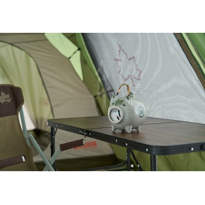 LOGOS×萬古焼 ろごす蚊遣ぶた アウトドアやキャンプ・BBQなどの防虫対策に81062004