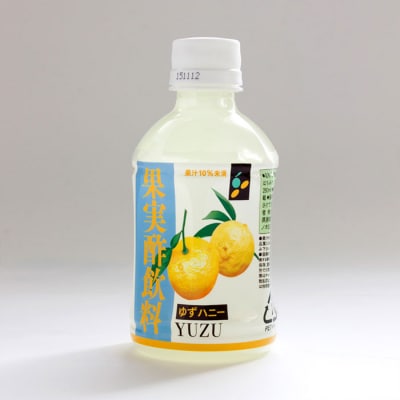果実酢飲料 ゆずハニー 280ml×24本入