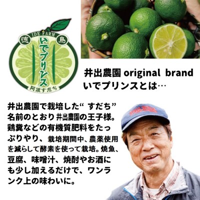 井出農園 ハウスすだち いでプリンス 家庭用 1kg