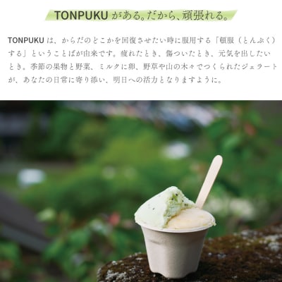 TONPUKU(とんぷく) ジェラートセット 6個