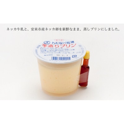 手造りプリン6個セット【冷蔵 ネッカ牛乳 ネッカ卵 蒸しプリン ソース別】