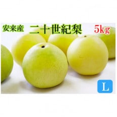 【期間限定】島根県安来市産 二十世紀梨 L 5kg(安来市)