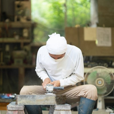 【成瀬石材店】日向石陶器　マグカップ