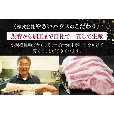[小分けで便利!] 絶品 やさいハウス ハーブポークとん漬け・豚肉セット [0187]