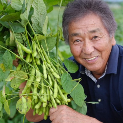 【先行予約】枝豆 1.4kg (350g×4袋) 農家直送!亀井さんちの採れたて枝豆