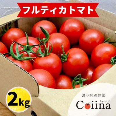 【先行予約】辻ファーム フルティカトマト 2kg 神奈川県伊勢原市