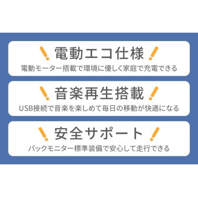 【電動トゥクトゥク】VIVEL(EV TRIKE) 3人乗り Li2000 選べる4色