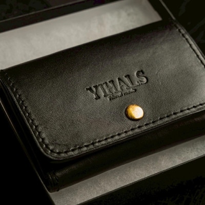 YIHALS ハンドメイド 牛革 名刺入れ　選べる5色!靴屋が手掛ける革製品