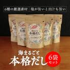 ぬちまーすの「海まるごと本格だし」×6袋