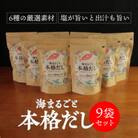 ぬちまーすの「海まるごと本格だし」×9袋