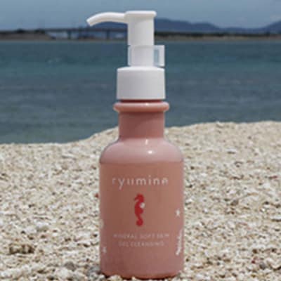 ぬちまーすの海のミネラルメイク落とし「リュウミネ　ジェルクレンジング」×2本