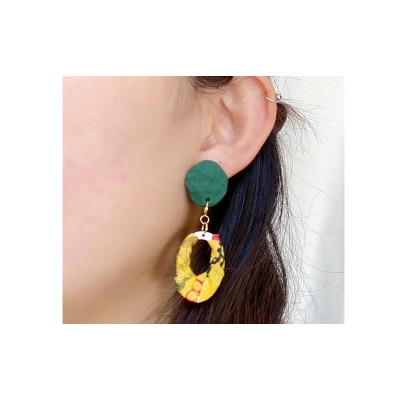 【ピアス】秋のはじまりポリマークレイピアス