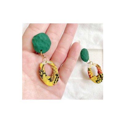 【ピアス】秋のはじまりポリマークレイピアス