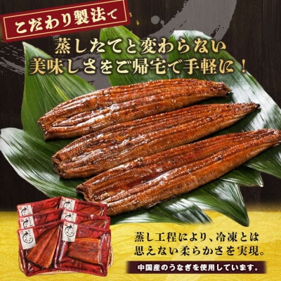 蒸したて風うなぎ3L(半身)×6P