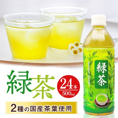 琉球ビバレッジ　緑茶500ml×24本