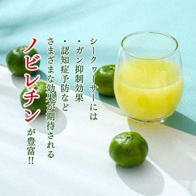 ざまみのシークヮーサー果汁100% 500ml×2本