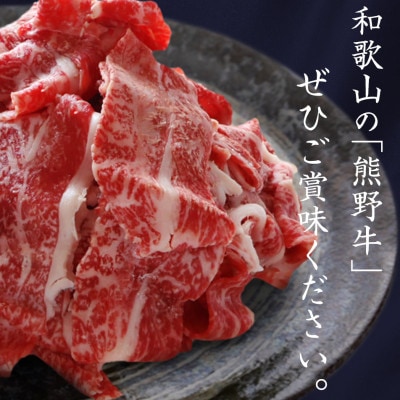 熊野牛 A4以上 霜降り 赤身 こま切れ 500g