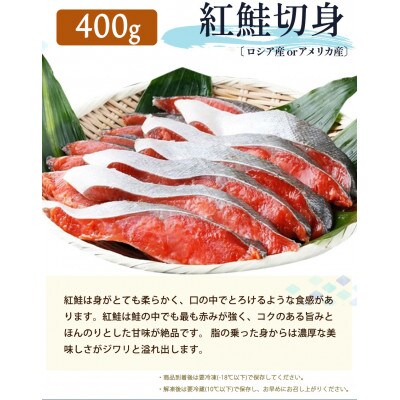 【ご家庭用訳あり】人気の塩さばフィレ&紅鮭切身セット計1kg