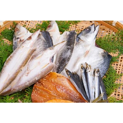 紀州干物詰合せ(5種約12枚入)【印南町】