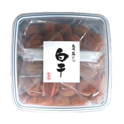 紀州南高梅　白干梅干し　1.2kg　ご家庭用
