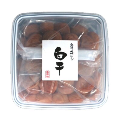 紀州南高梅　白干梅干し　500g　ご家庭用
