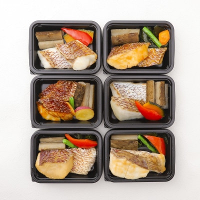 レンジで簡単!近大生まれマダイ惣菜詰合せ/12食(冷凍)