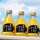 【まごころ搾りたて】八朔　100%ジュース　180ml　3本　贈答用