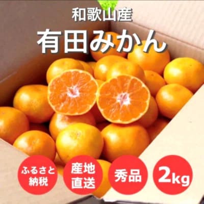 先行受付2026年11月より順次発送【まごころ手選別】有田みかん2kg(2S～Lサイズ混合)