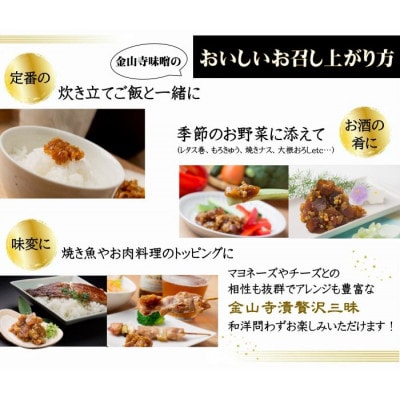 【2ヵ月毎定期便】紀州金山寺漬贅沢三昧全5回