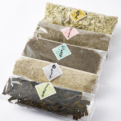 四十物昆布　昆布詰合せ 5種